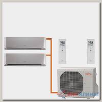 Мульти сплит система на 2 комнаты Fujitsu ASYG07LMCE-R / AOYG14LAC2
