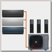 Мульти сплит система на 3 комнаты Casarte CAS25CX1/R3-W/B/G / 3U55CM1/R3