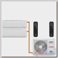 Мульти сплит система на 2 комнаты Funai RAM-I-SG25HP.W01 / RAMI-2OK40HP.01/U