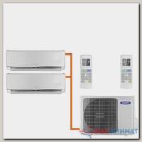 Мульти сплит система на 2 комнаты General Climate GC-ME07HRi / GU-M2E14H1