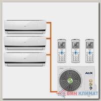 Мульти сплит система на 3 комнаты AUX AMWM-H07 4R1 / AM3-H27/4DR1